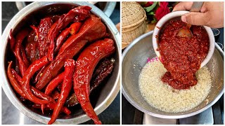 Schezwan Sauce/ मिंटो में मार्किट से भी अच्छी शेजवान सॉस का आसान और परफेक्ट तरीका/Schezwan Chutney