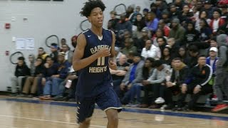Sophomore Brison Waller shaping into form at Garfield Heights