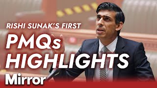 Rishi Sunak takes questions for first time as UK prime minister | PMQs Highlights 26 October 2022