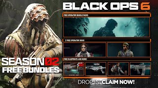 CLAIM 2 FREE Operator Bundles, Blueprints \u0026 MORE! (NEW Season 2 Update) - Black Ops 6