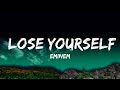 1 Hour |  Eminem - Lose Yourself (Lyrics)  | Lyrics Journey