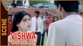 Vishwa the Heman Hindi Dubbed Movie || Shriya Saran Angry On Subbaraju || Eagle Hindi Movies