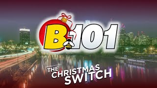 B101 switches to Christmas Music | The Christmas Switch 2023