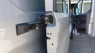 2020 Ford Transit Ador cable sliding door - system overview