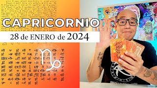 CAPRICORNIO | Horóscopo de hoy 28 de Enero 2024