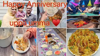 ഉപ്പാന്റെയും ഉമ്മാന്റെയും33Wedding Anniversary World Famous Hyderabad Chicken Dum Biryani|Party menu