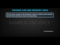 mendeleev s periodic law and periodic table