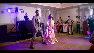 Surprise Dance by sanchana and shashi -  Mihiran \u0026 Dilini Wedding