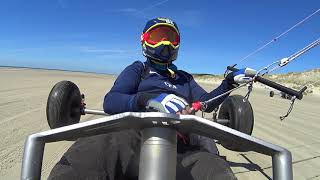 Kitebuggy Les Hemmes 07/2020 part1 Equihen Plage