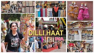 Dilli Haat INA || Shilp Samagam Mela 2024 | Home Decore, Hand Craft, Jewelry \u0026 Food #dillihaat