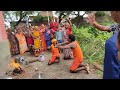 गाँव मे डीह बाबा का पूजा। strange worship ceremony of the village deity.