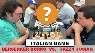 Jazzy Josiah vs. Berserker Burks (Game 3) - ROUSSEAU GAMBIT