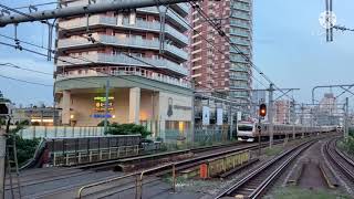 東中野駅通過集