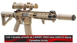 Colt Canada unveils at CANSEC 2024 new C8A4 to equip Canadian Army