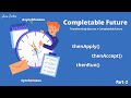 Java 8 CompletableFuture Tutorial Part-2 | thenApply(), thenAccept() & ThenRun() | JavaTechie