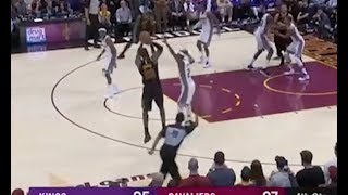 LeBron James Drills Dagger Three-Pointer Against Kings for Cavs 13th Straight Win