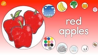 Learn Colors | Fruits | Objects | Kindergarten | ELF Learning
