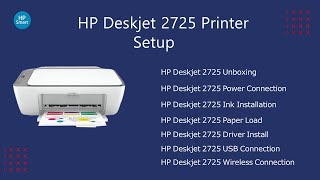 HP Deskjet 2725 Printer Setup | Deskjet 2725 Driver Download | Wifi Setup