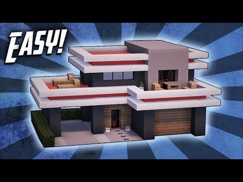 Minecraft: How To Build A Small Modern House Tutorial (#24) Minecraft: How To Build A Small Modern House Tutorial (#24)
