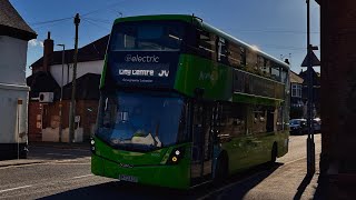 Ride on Arriva Midlands Wright StreetDeck Electroliner 8020 (BK73 AEO) Route 50