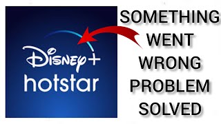 How To Solve Hotstar "Something Went Wrong Please Try Again In Sometimes" Problem|| Rsha26 Solutions