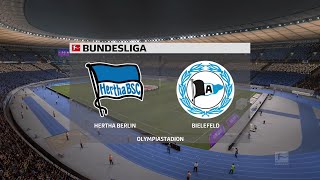 ⚽ Hertha Berlin vs Arminia Bielefeld ⚽ | Bundesliga (11/12/2021) | Fifa 21