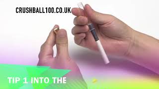 How to Make Menthol Cigarettes Crushball Crush Ball Tool , Click Capsule Method Easy use Applicator