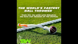 The RoboArm® Advanced- Worlds Fastest Ball Thrower