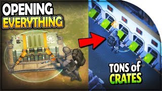 OPENING EVERYTHING (FLOPPY DISKS, BUNKER + PD CRATES) - Last Day on Earth Survival