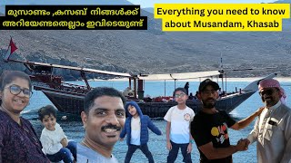 Musandam, Khasab || Norway of Arabia || Dolphins \u0026 Nature ||Malayalam VLOG