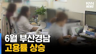 6월 부산경남 고용률 상승