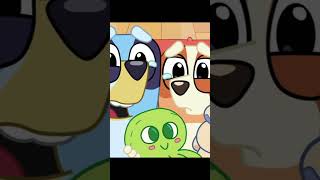 Serious Please Face! | Bluey - Ticklecrabs | S02E17 #shorts #bluey #bingo