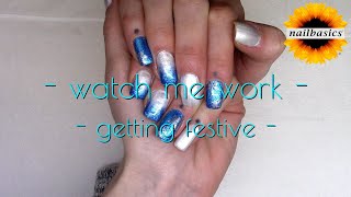 nailbasics || WMW festive nails