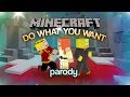 Do What U Want - Lady Gaga - MineCraft Parody (Animation) "Music Video"