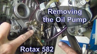 Rotax 582 | Removing the Oil Injection