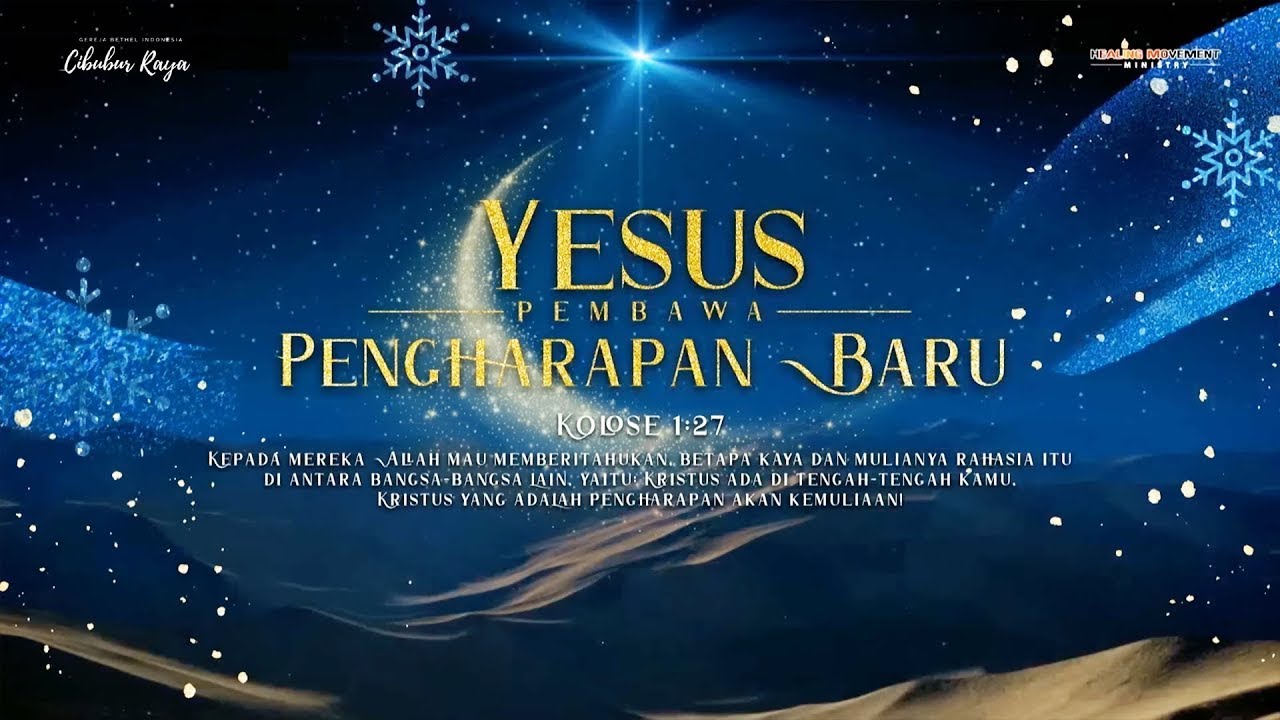 [LIVE] Ibadah Malam Natal 24 Desember 2022 - GBI Cibubur Raya - YouTube