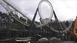Renovatie van de python @Efteling 3-2-2018