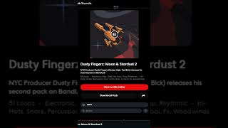 Dusty Fingerz: Moon & Stardust 2 🎚 Loops Pack ✅ Free Download 🔈#freesamplesmix