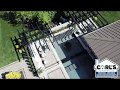 Toll Landscape Job - Carl's Fencing Decking & Home Improvements - Drone Video