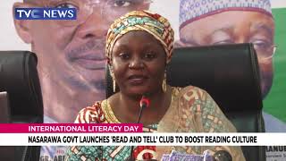 [WATCH] Nasarawa Government Launches 'Read And Tell' Club To Boost Reading Culture