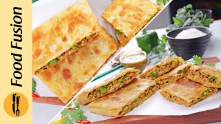 Arabic Paratha Street Style Recipe by Food Fusion