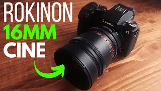 Rokinon 16mm T/2.2 CINE Lens on Micro Four Thirds Review