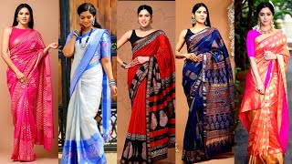 Latest Designer Silk Saree | Designer Silk Sarees | Silk Saree Ideas #saree #sarees #sareecollection