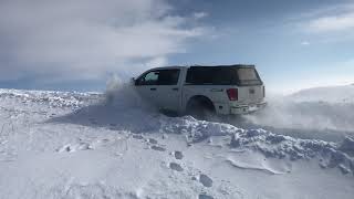 2019-03-01 Nissan Titan 2 feet of snow