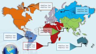 Powerpoint World Map - Slide World