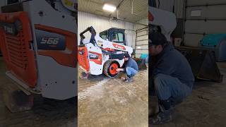 Muddy Buddy tires for the Bobcat! #skidsteer #agriculture #farm #farming #farmequipment  #farmlife