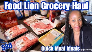 Grocery Haul 2019 Food Lion (Family of 4) | Affordable Meal Ideas | LifeAsBrittany