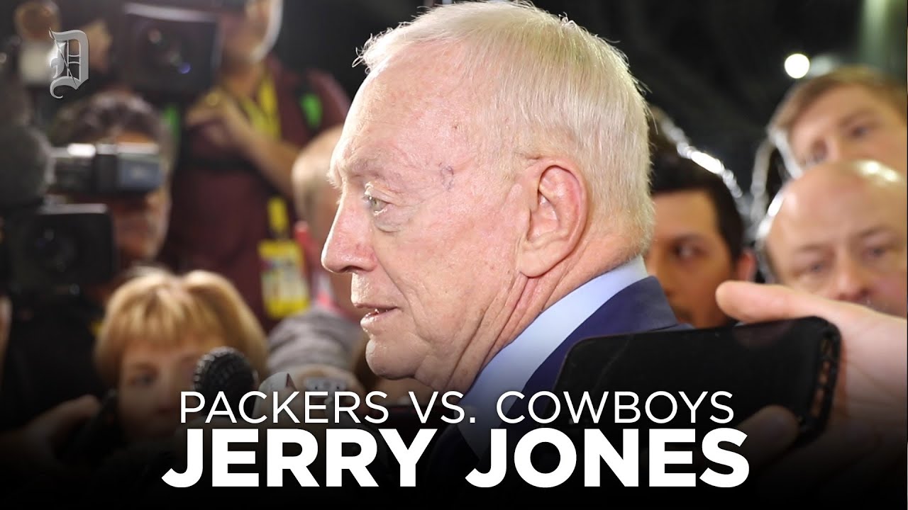 Jerry Jones Speaks To The Media After Cowboys Lose To Green Bay Packers ...