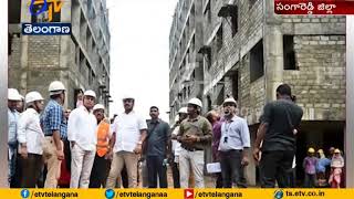 KTR Suddenly Visited | Double Bedroom House Construction Place | at Kollur