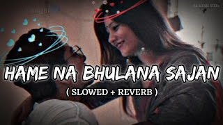 Hame Na Bhulana Sajan [ Slowed & Reverb ] #lofi #music #bollywoodlofi #lofimusic